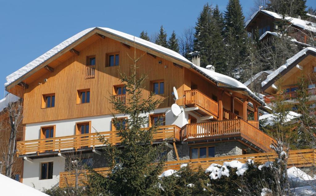Hotel Le Genepi ميريبيل المظهر الخارجي الصورة