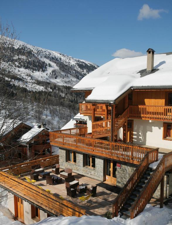 Hotel Le Genepi ميريبيل المظهر الخارجي الصورة